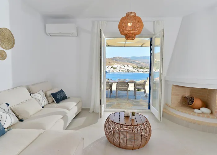 & Hydroussa Sea View Semesterbostad Gavrio